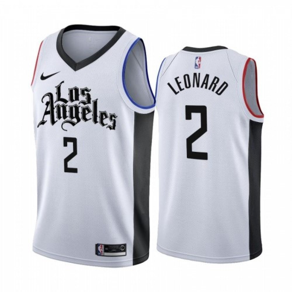 Men's LA Clippers Kawhi Leonard #2 White 2020/21 Swingman Player Jersey – City Edition-Pro Kit Vault | Brand New 26/27 Sports Jerseys